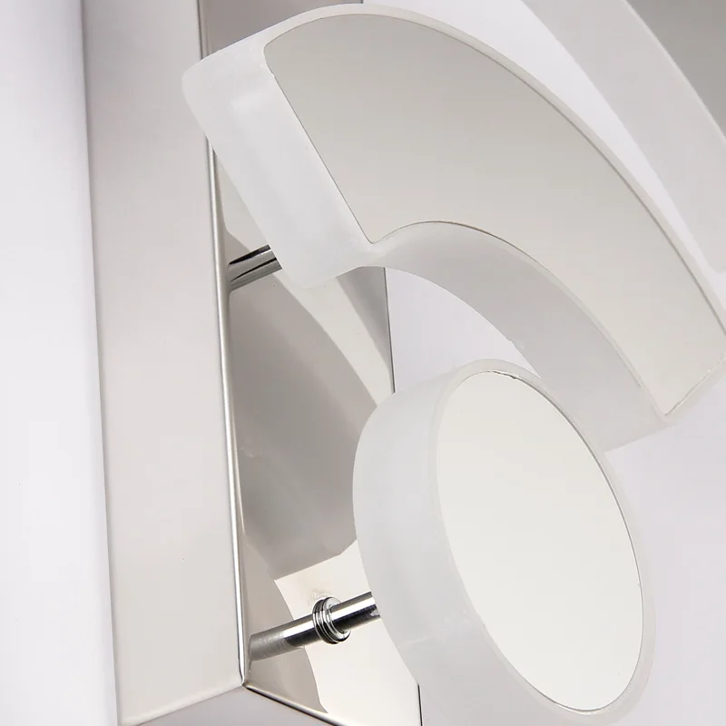 

Modern Wifi Shape Living room Led Wall Lamp Stainless Steel White Bedroom Bedside Lamp Corridor Wall Light Bathroom lighting