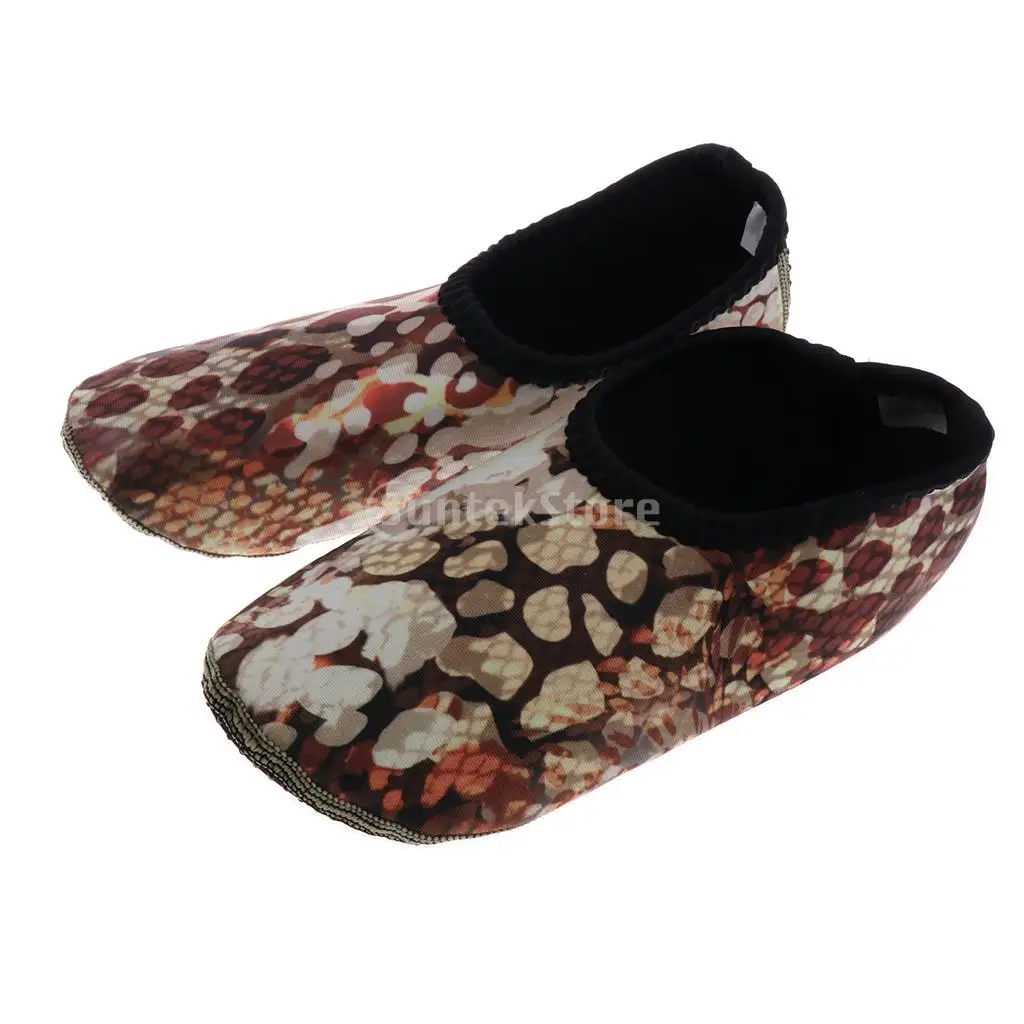 M Spot Camo Мужская и Женская водонепроницаемая обувь премиум-класса, неопреновые носки для плавания, йоги, тренировок, бассейна, пляжа, танцев, плавания, без шнуровки, для серфинга - Цвет: M Spot Camo