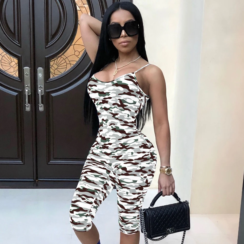 Сексуальный комбинезон без рукавов 2018 женский облегающего размера плюс цельный