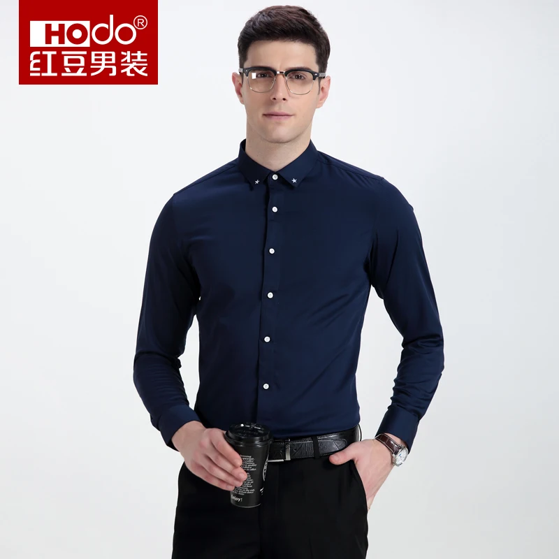 Hodo 2018 Сорочки выходные для мужчин Для Рубашки мальчиков Camisa masculina рубашка