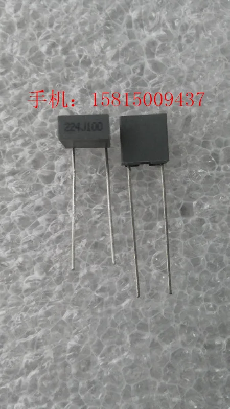 Оригинальный новый 100% Fala коррекция конденсатор пленочный K 0.22J 63 В 100 P5MM 224J|film