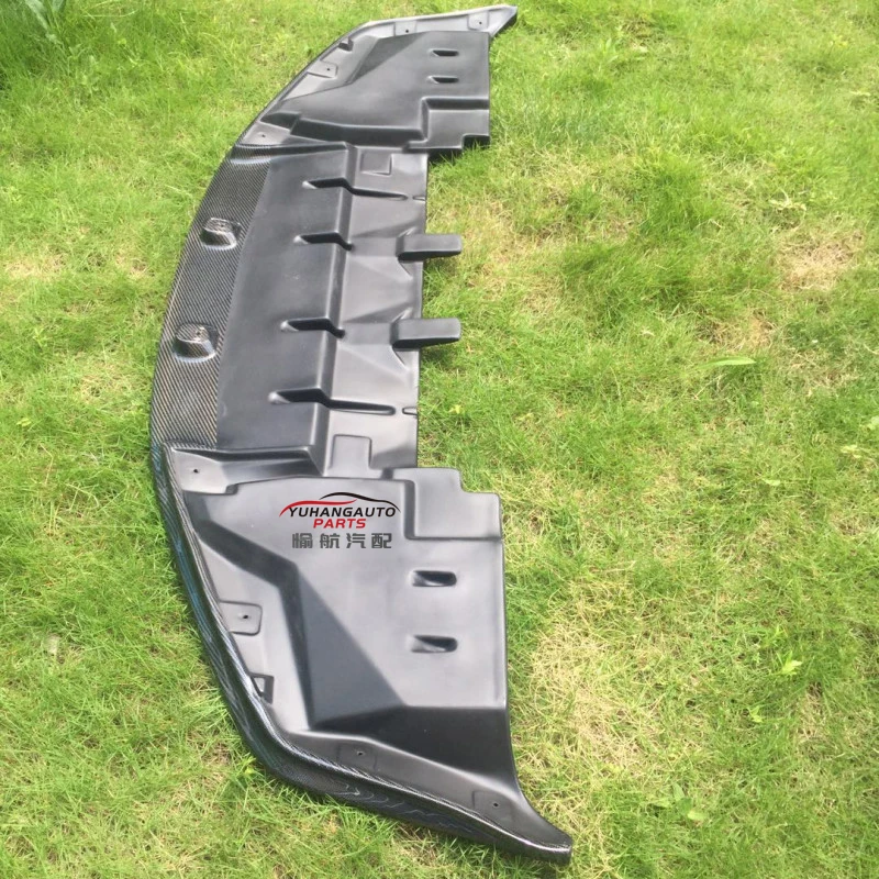 R34 GTR OEM Стиль передний бампер Нижняя губа с нижним лотком волокна и крышкой столба