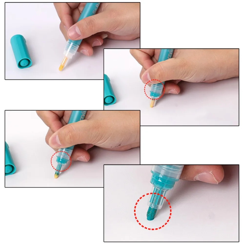 

12Colors Acrylic Watercolor Drawing Painting Waterproof Permanent Marker Pen Set