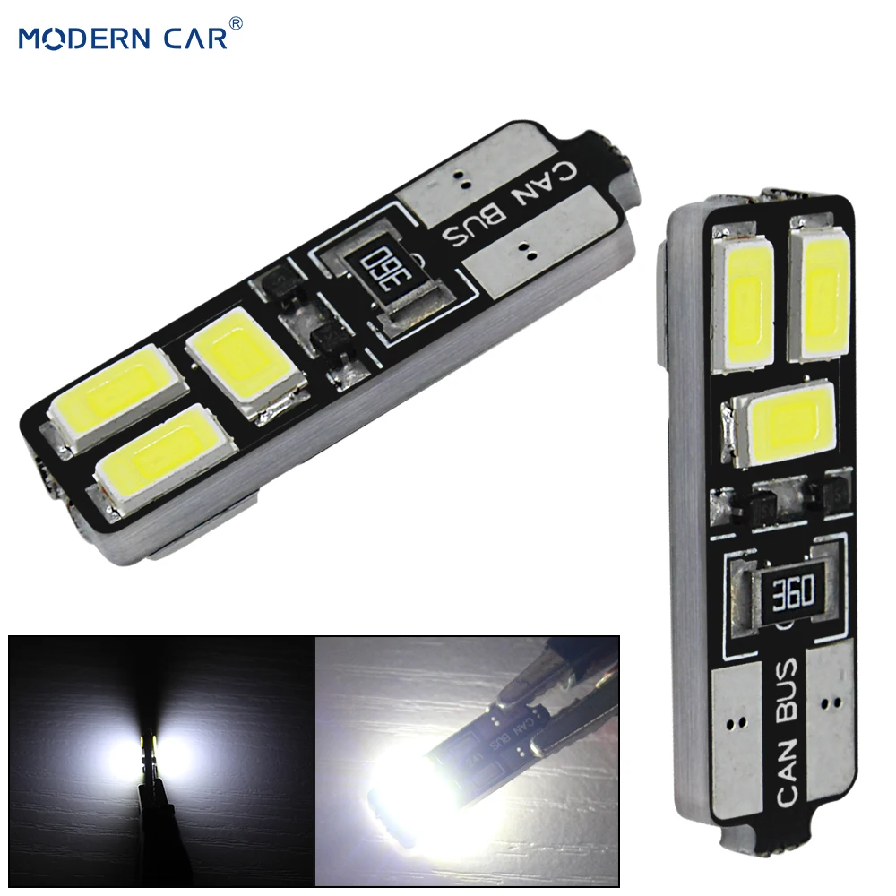 Светодиодная лампа Canbus T10 6smd 194 2xT10 5630 W5W для автомобиля|Сигнальная лампа| |