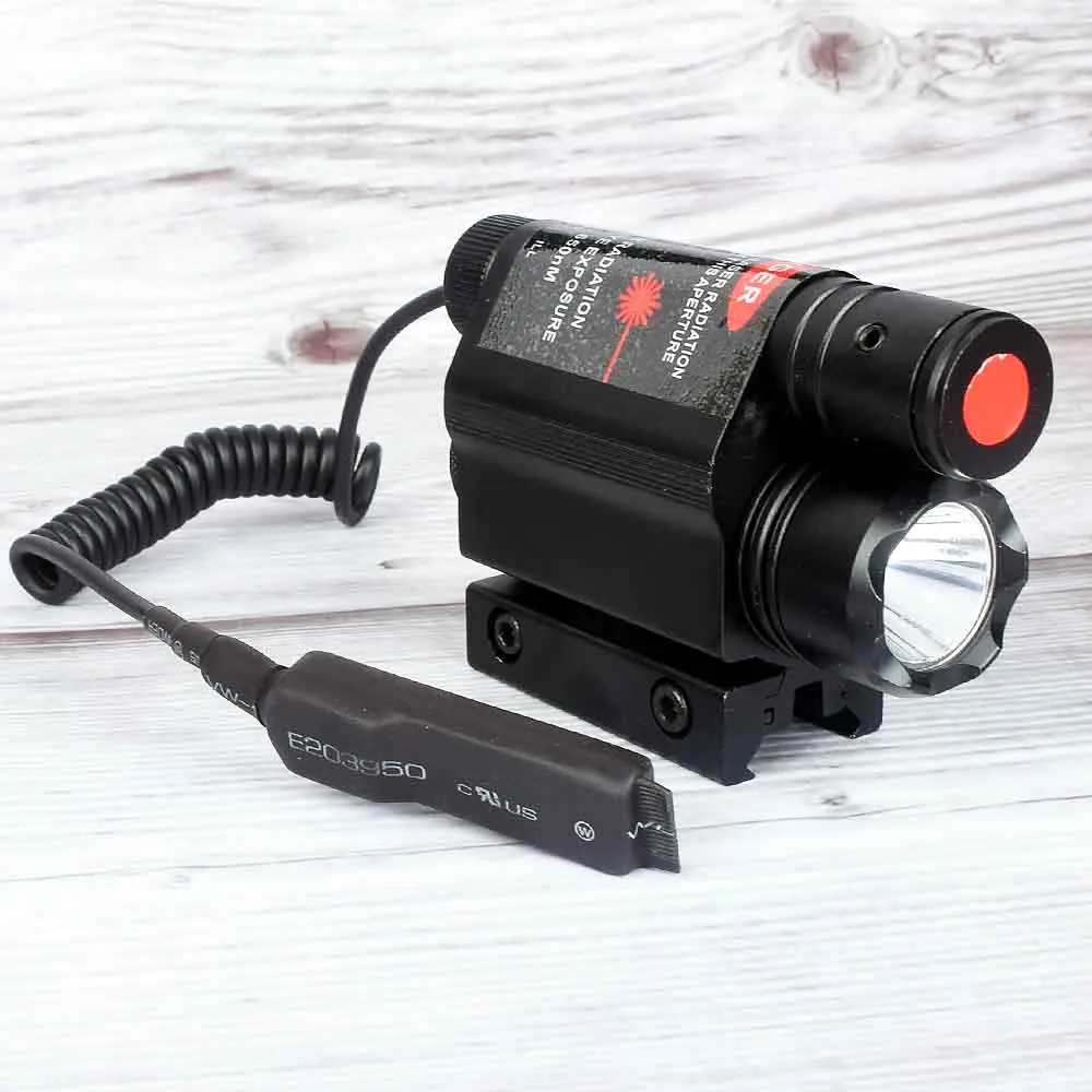 Тактический светодиодный фонарь зеленый/красный лазерный прицел для 20 мм