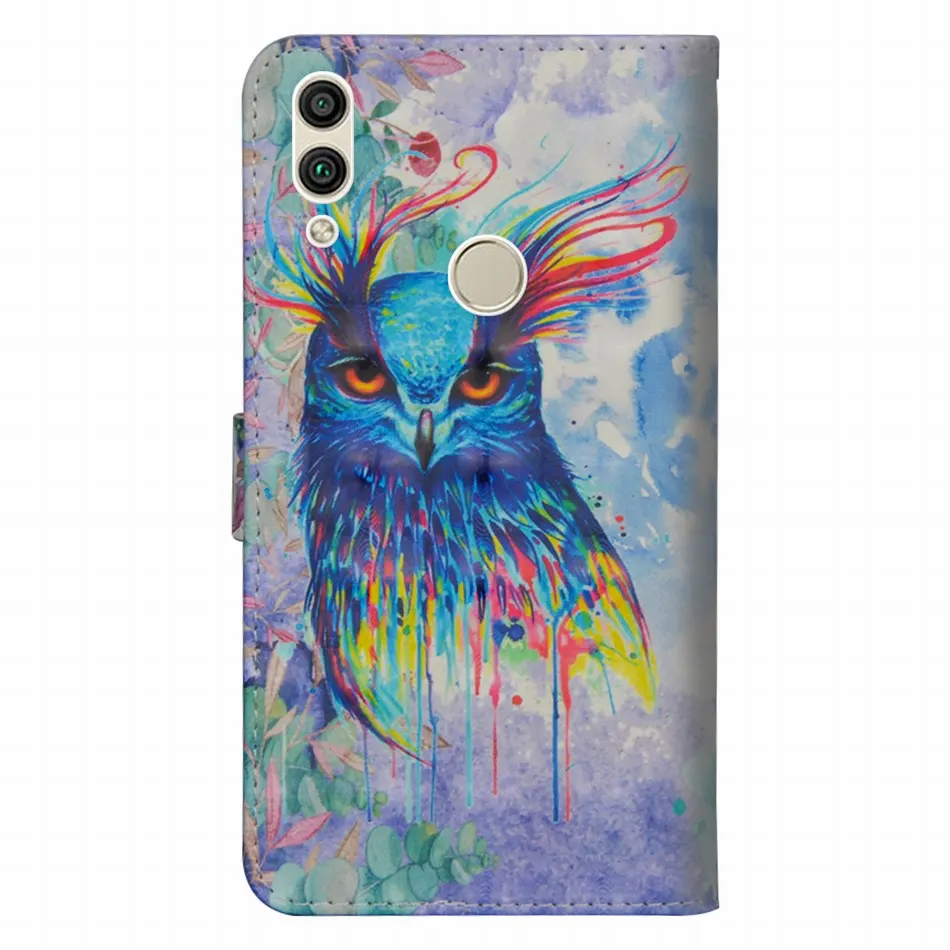Бумажника с бабочкой для чехол huawei P Smart Y3 Y5 Y6 Pro Y7 Y9 Honor Play V10 V20 9i 9 10 Lite 7X 8X 8C D24Z