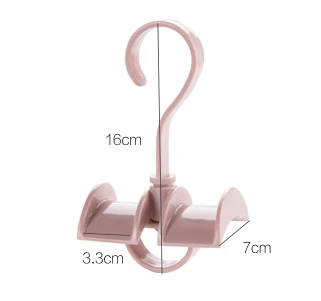 Вращать крюк ремень галстук бабочка сумка шарф Органайзер держатель для шкафа