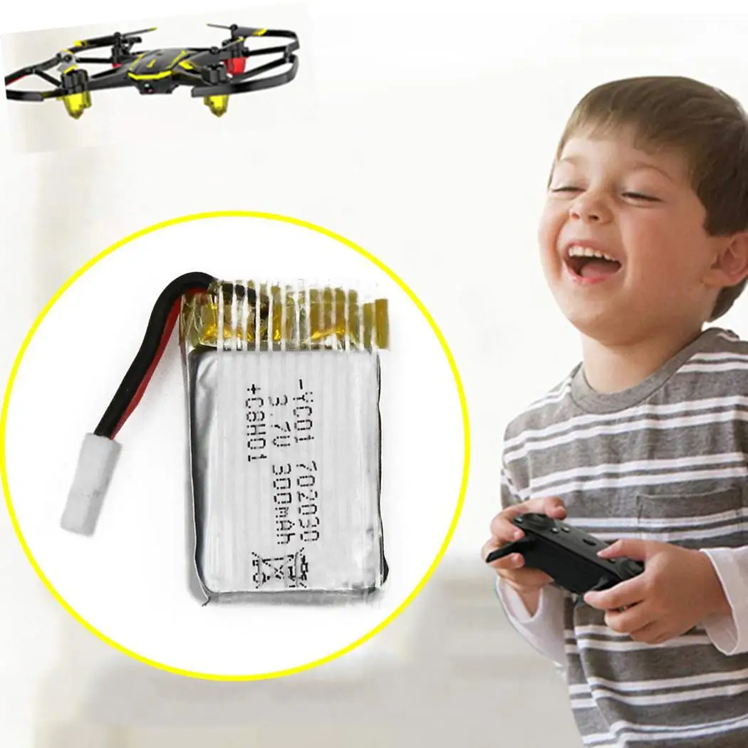 3 7 V 300 mAh перезаряжаемая батарея низкого сопротивления да для Global Drone GW66 как