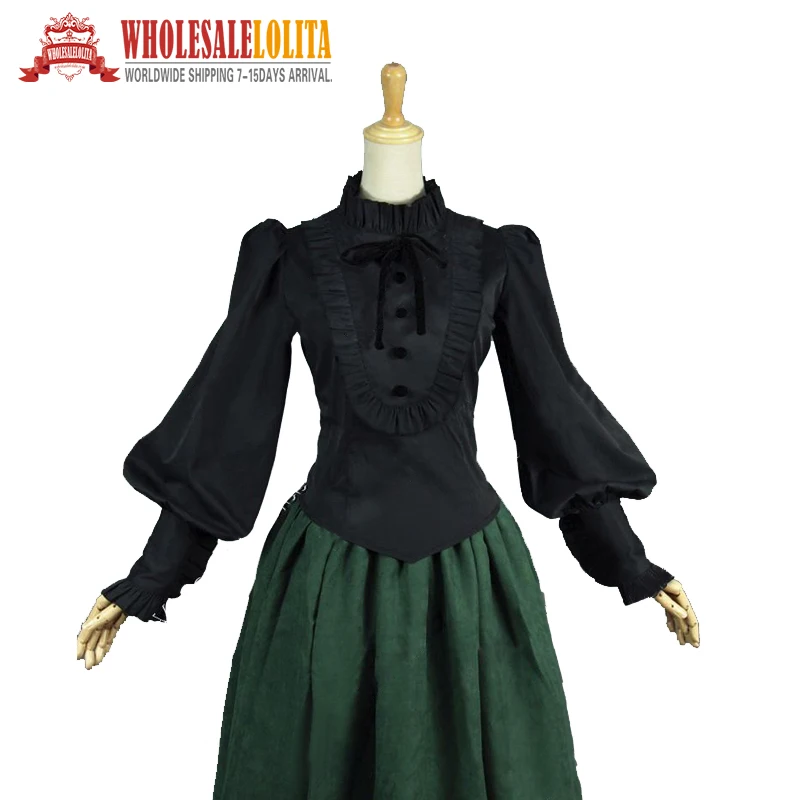 Викторианский эдвардийский Романтический Готический стимпанк черная Пенни