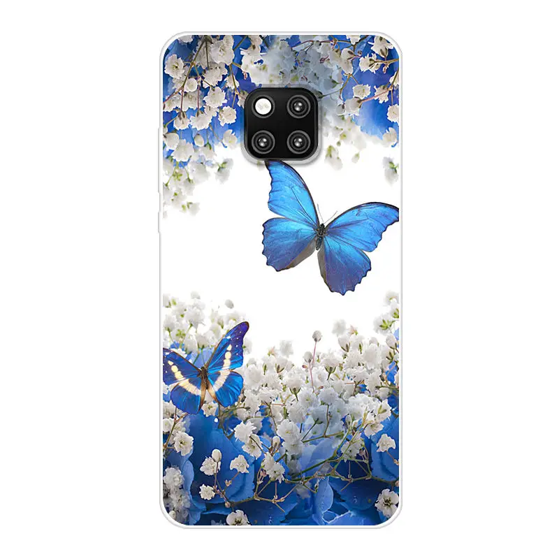 Силиконовый чехол ТПУ для Huawei Mate 20 Pro мягкий телефона LYA-L29 Mate20 20Pro Mate20Pro задней