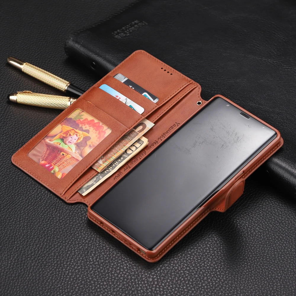 Винтажный чехол-бумажник с откидной крышкой для Samsung Galaxy Note 8 силиконовый чехол