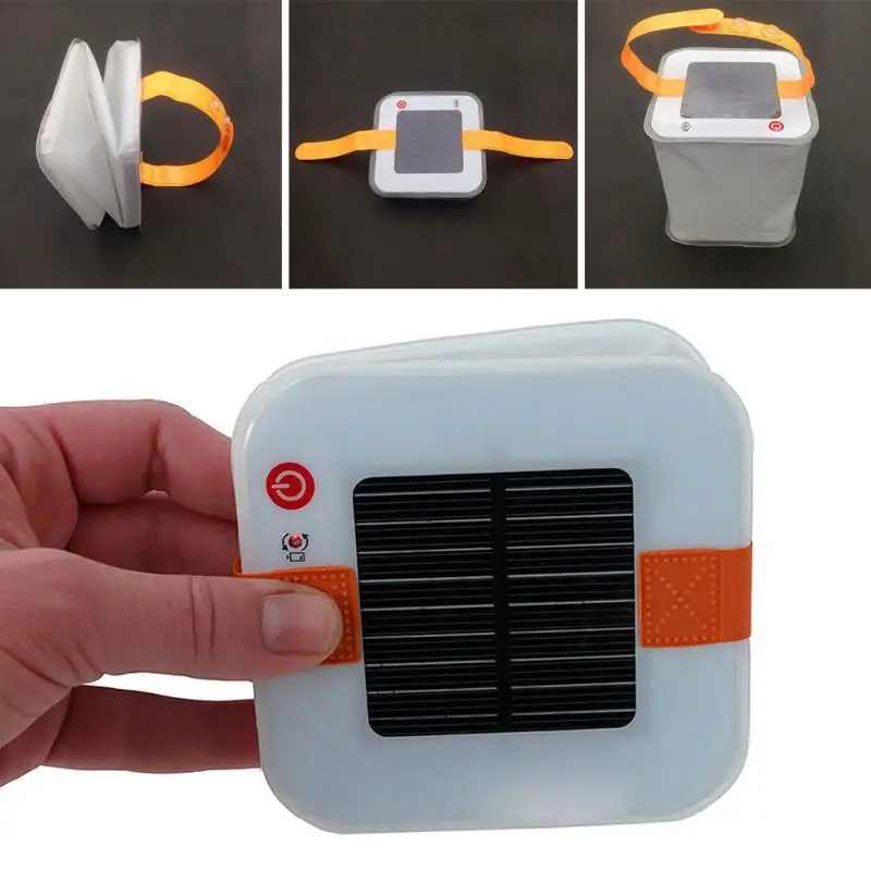 LuminAID PackLite 12 надувной Солнечный Фонарь складной телескопический фонарь