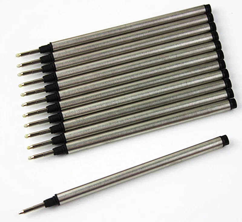 10 шт. Шариковая ручка для катания на роликах заправлять черными чернилами