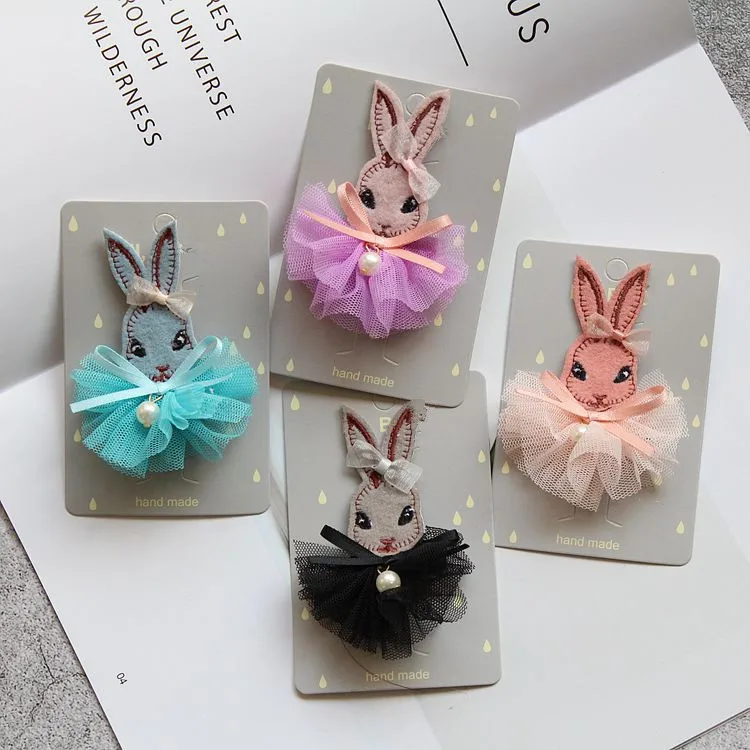 Розничная продажа 1 шт. модная симпатичная кружевная юбка с бантом заколки для