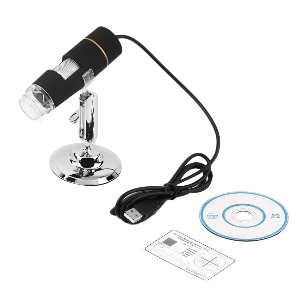 Цифровой 50 500X 2MP USB 3 0 8LED микроскоп эндоскопическая объектив