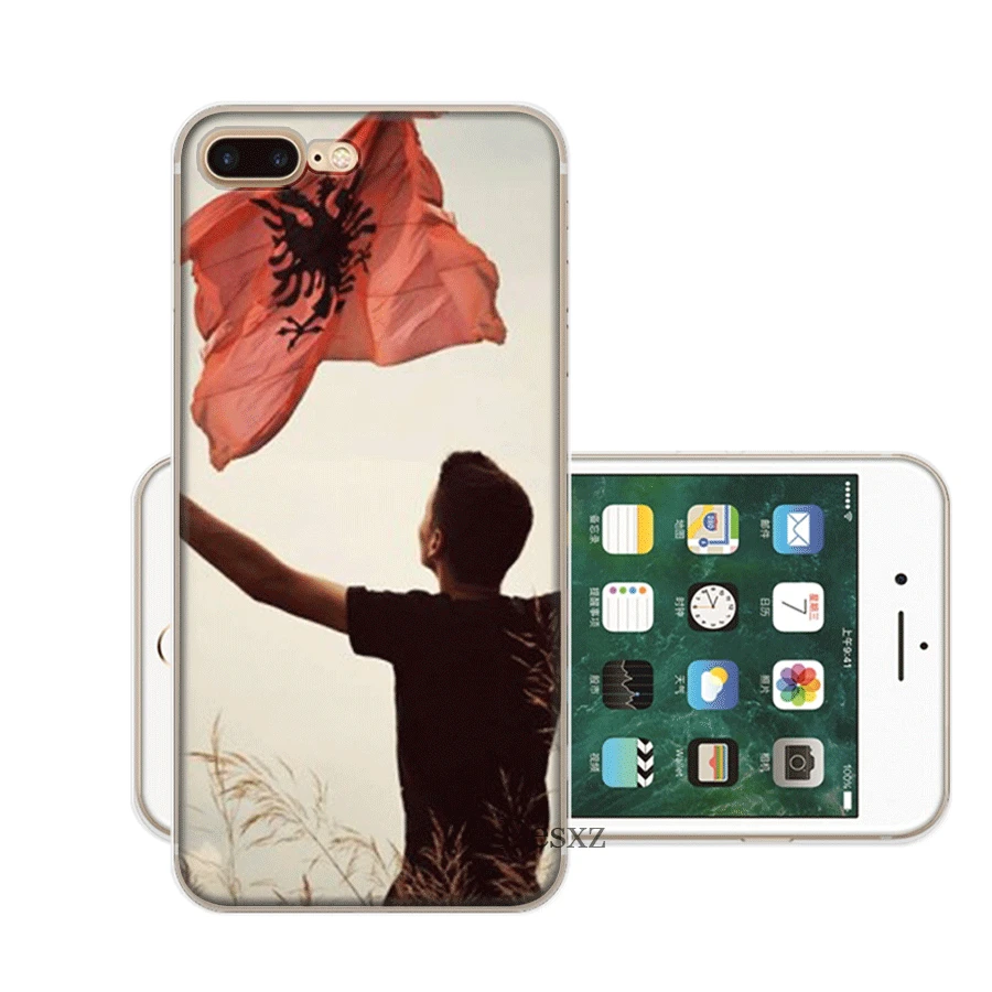 Albania мобильный чехол для телефона жесткий чехол для iPhone 5 5S SE 6 6s 7 8 Plus iPhone 11 Pro X XR XS Max защита - Цвет: H6