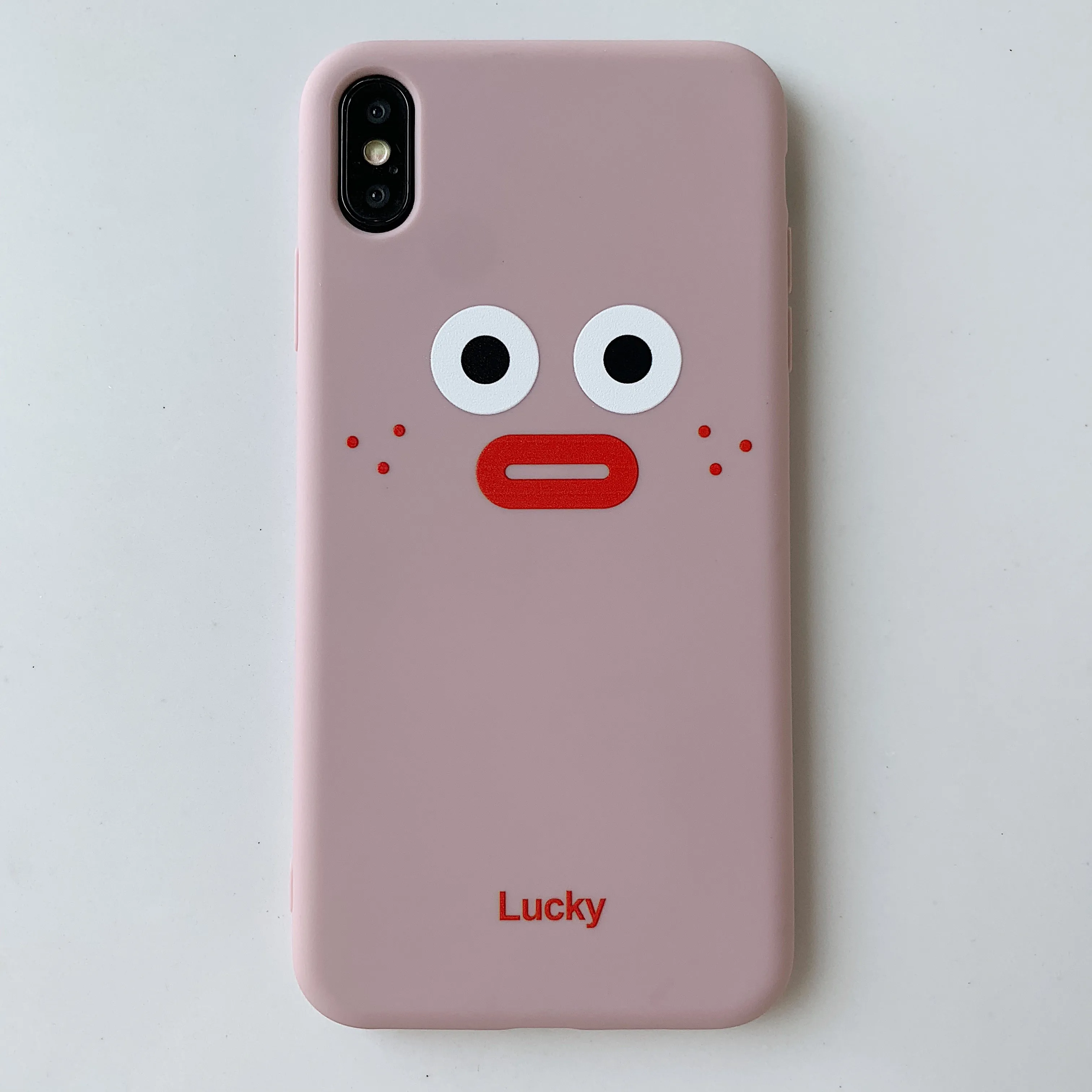 Милый силиконовый чехол с рисунком для iphone 6 6S Plus X XS MAX простая мягкая задняя