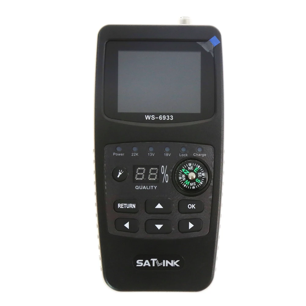 [Натуральная] Satlink WS 6933 2 1 дюймов ЖК дисплей Дисплей dvb s/s2 Цифровой спутниковый Finder