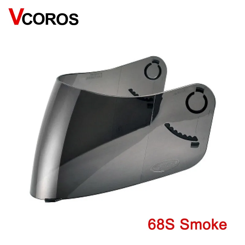 Защитные очки VCOROS для мотоциклетного шлема SOL 68S прозрачные с защитой от царапин