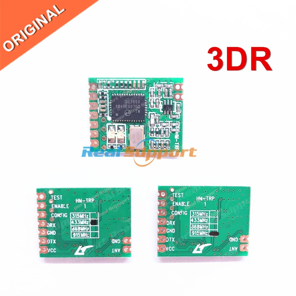 

100PCS HM-TRP 433MHZ 915MHZ Wireless Data Transmission Module TTL Transparent 3DR Model APM Flight Control Wireless 433S2 915S2