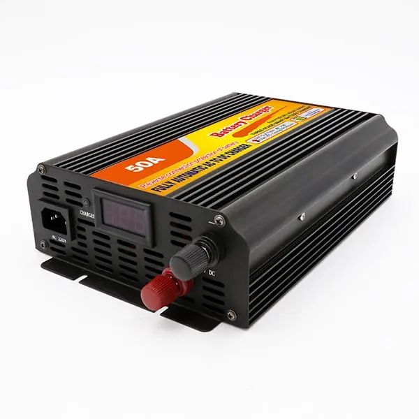 50A DC12V charge current AC charger factory offer AC110V or 220V |