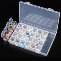 1pc plastic christmas box gift makeup organizer jewelry cosmetic organizer embroidery storage diamond painting accessories