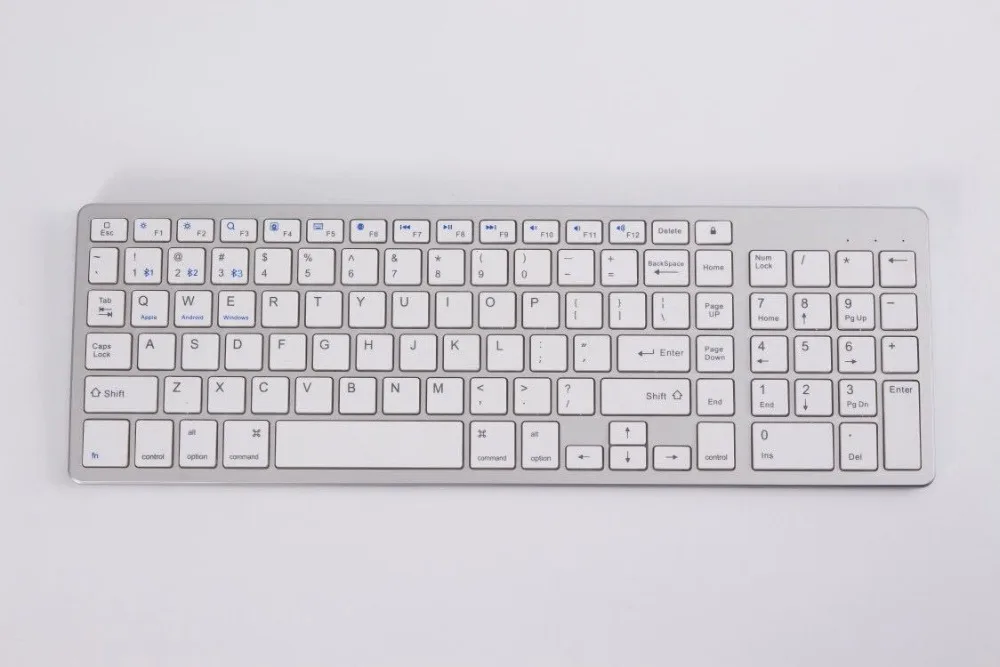 Клавиатура из алюминиевого сплава для ipad pro macbook air настольная клавиатура