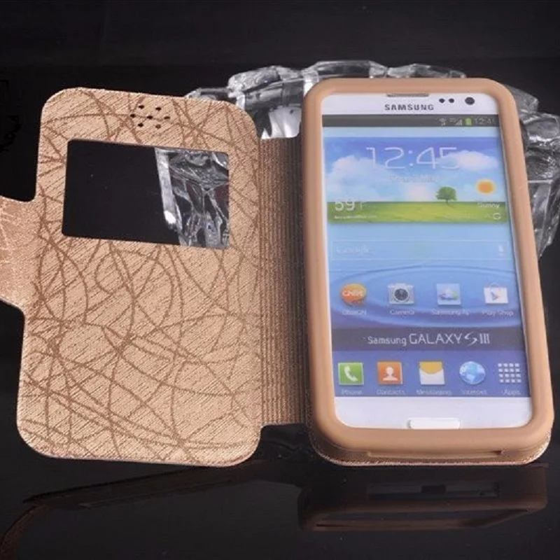 2019 New Fashion Luxury Flip Leather Soft Silica Gel Phone Cases for Samsung Galaxy Premier I9260 Free Shipping | Мобильные телефоны