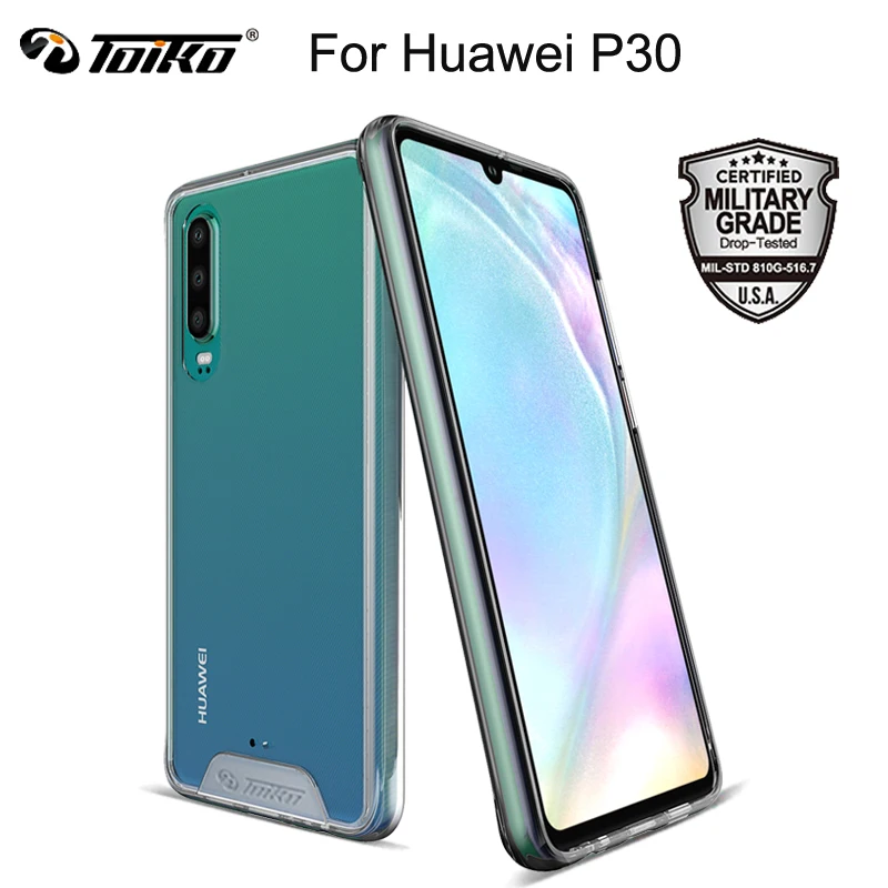 TOIKO Chiron Прозрачный чехол для huawei P30 Pro Жесткий ПК мягкий TPU бампер P30 Lite роскошный гибридный бронированный чехол P30 ударопрочный задняя крышка
