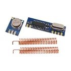 Комплект беспроводного модуля 20 компл.лот 433 МГц (ASK передатчик STX882 + ASK приемник SRX887)+ медная пружинная антенна