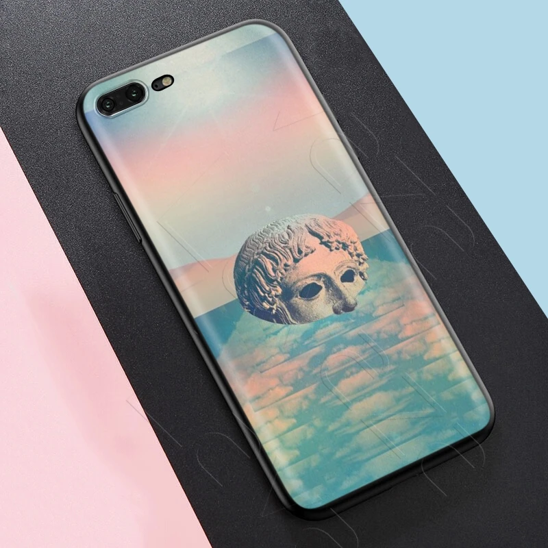 Lavaza Medusa Vaporwave Glitch Art Case для iPhone 11 Pro XS Max XR X 8 7 6 6S Plus 5 5s se |