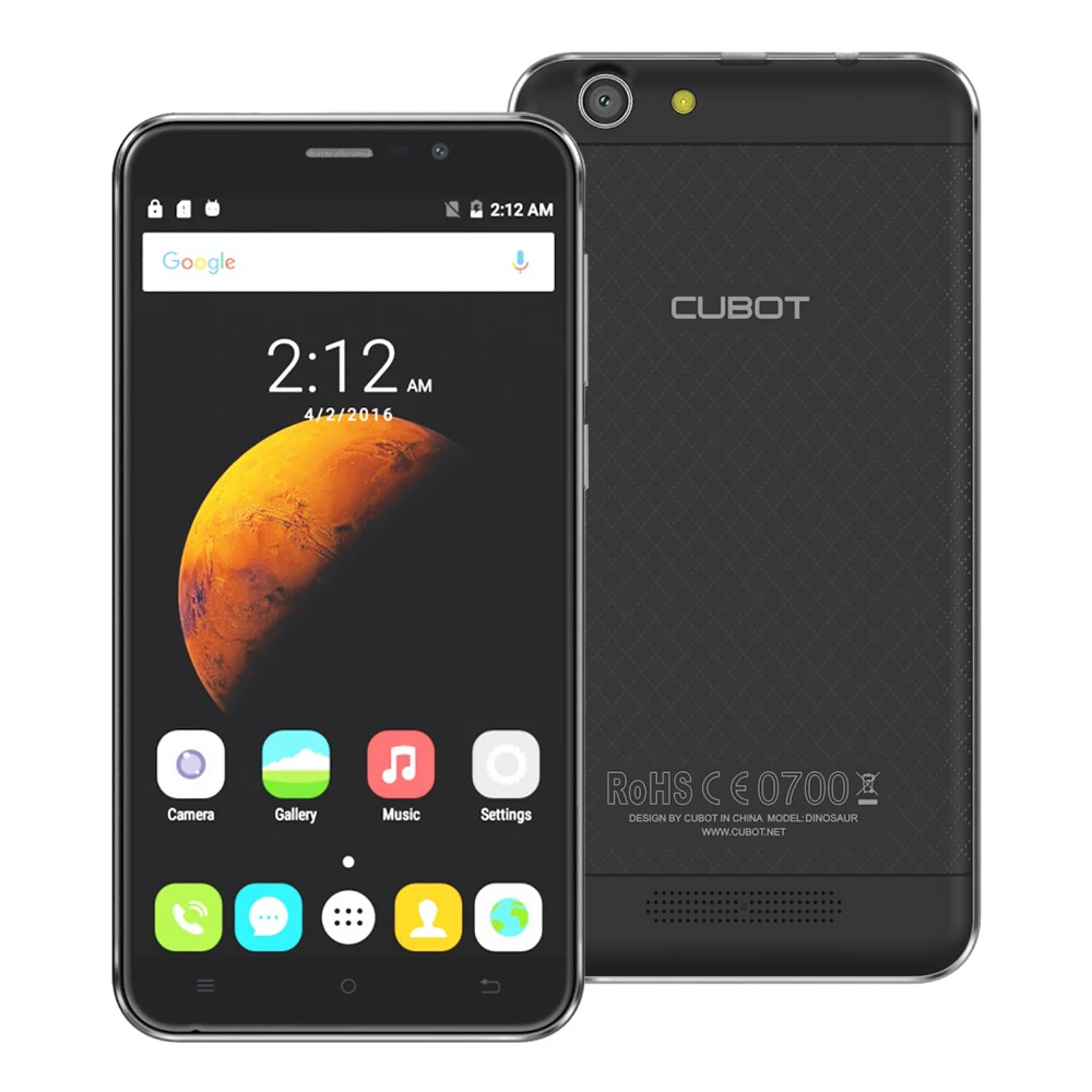 Оригинальный Cubot Dinosaur 5.5 дюймов HD экран MTK6735A Quad Core смартфон 3 ГБ оперативной памяти