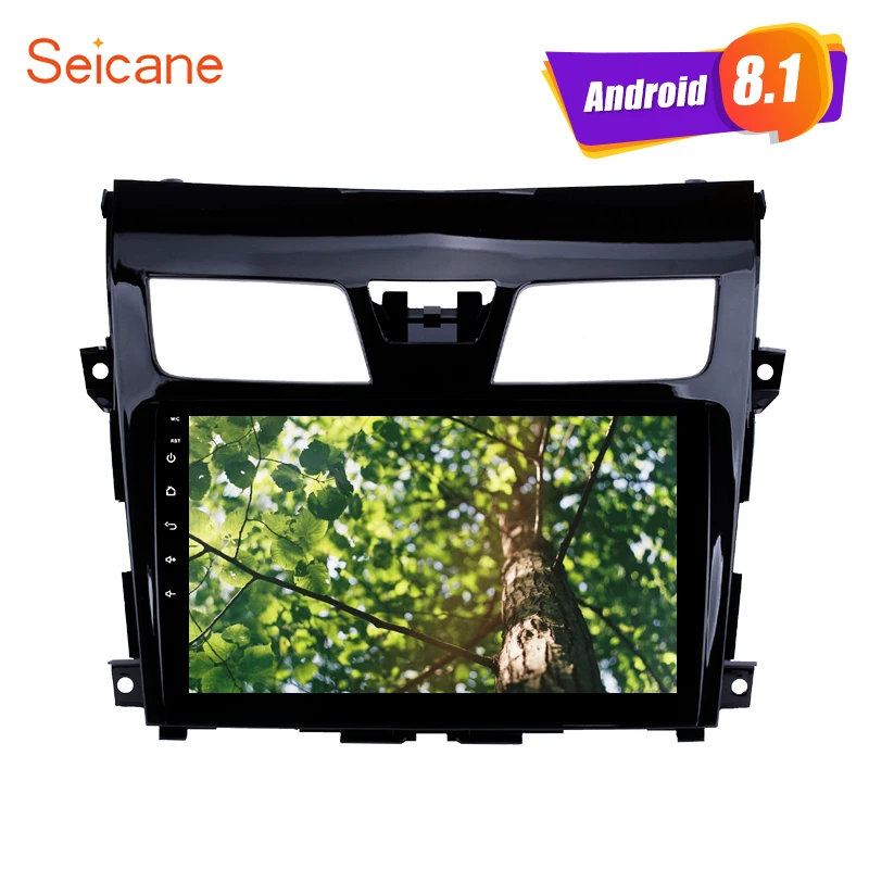 Мультимедийный плеер Seicane сенсорный экран 9 дюймов Android 8 1 HD GPS для Nissan TEANA 2013-2014 гг.