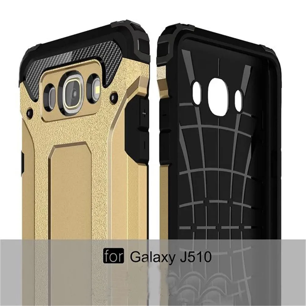 Гибридный жесткий двухслойный армированный чехол для Samsung J5/ J7 2016 противоударные