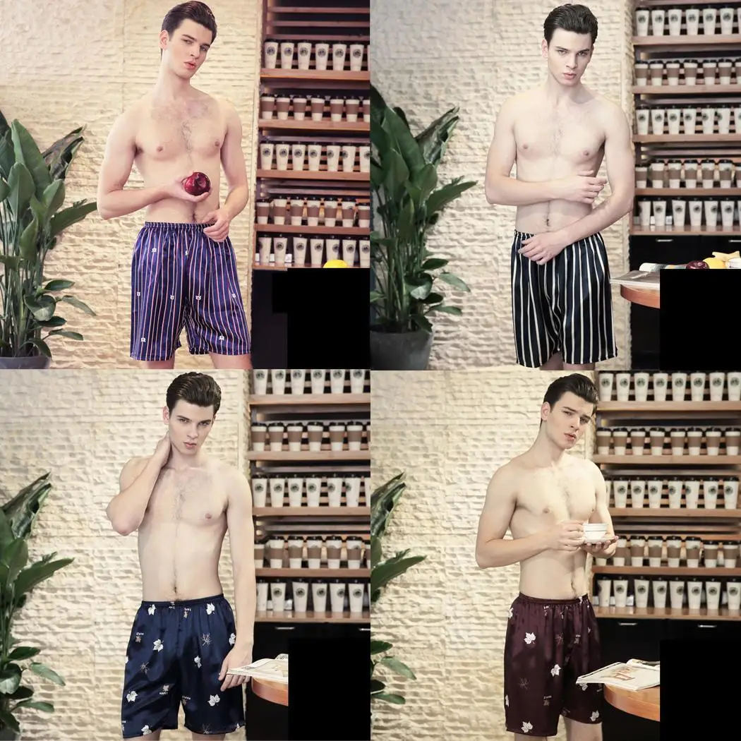 Мужские повседневные летние тонкие эластичный Цветочный Пояс полосатые