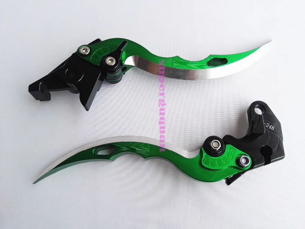 Новые рычаги тормоза и сцепления для мотоциклов велосипедов с ЧПУ стиль лезвия