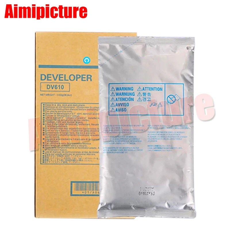 Порошок-проявитель для Konica Minolta DV610 C6500 C6501 C5501 C7000 BK C M Y 1100 г/пакет 100% оригинальный