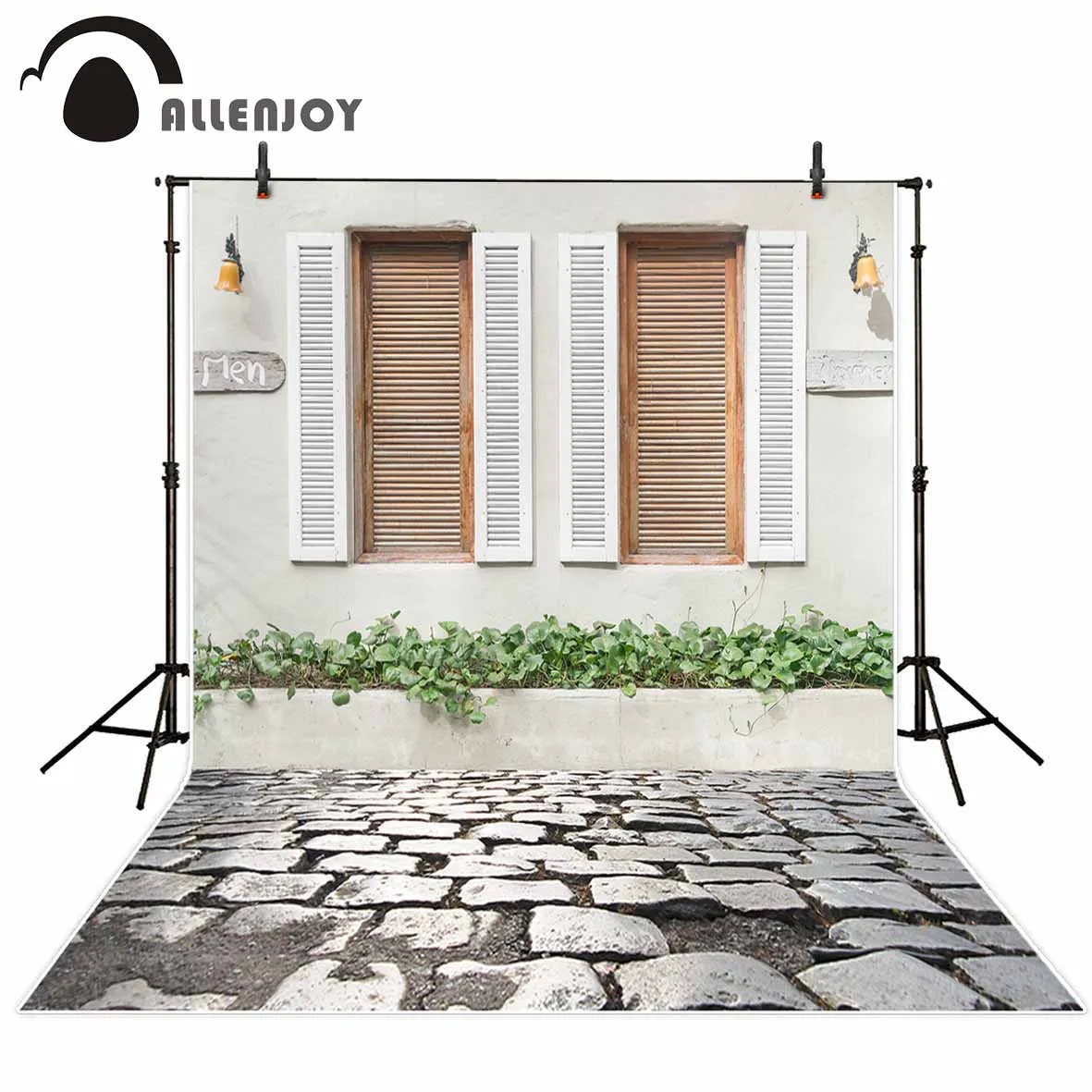 Allenjoy фон для фотосъемки жалюзи креативные персонализированные цветы стена