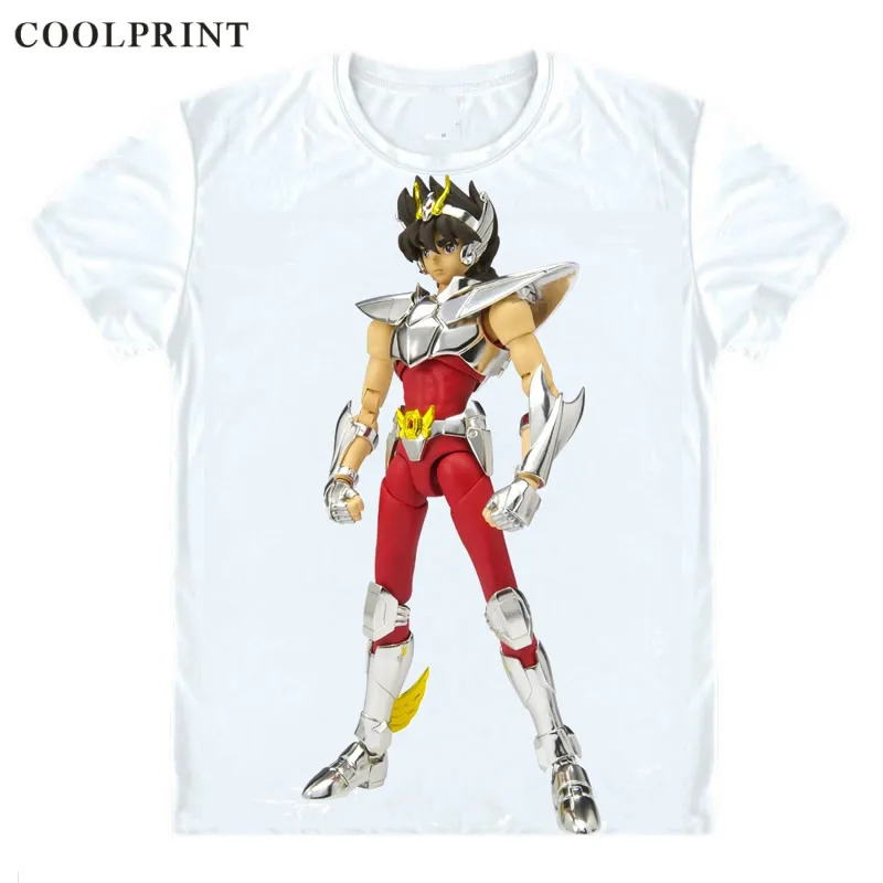 Style 6 Пегас Тенма pegasasu без Tenma футболка святая Сейя мистическая одежда Рыцари зодиака Для мужчин Повседневное футболка Премиум Футболка короткий рукав рубашки - Цвет: Style 6