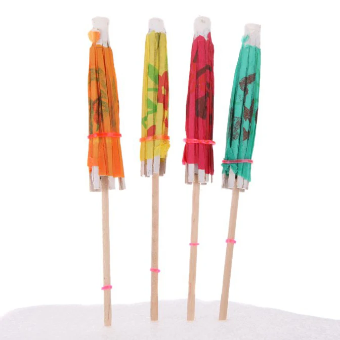 72 шт. Коктейльные зонтики для напитков|for party|drink umbrellascocktail paper umbrellas |