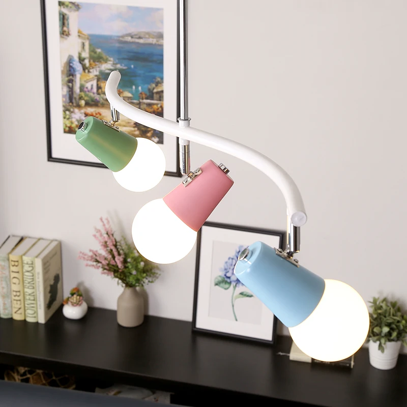 Modern creative personality color Hang lamps pendant lights led for home nordic light fixtures loft style hanging | Лампы и освещение