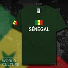 Сенегал SEN Мужская футболка Мода 2017 Джерси Нация Команда 100% хлопок футболка одежда футболки для кантри Спорт Сенегальский