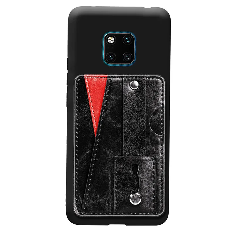 Card Holder Leather Stand Back Cover Case for Huawei P20 Pro Lite Mate 20 lite Y9 Wallet Shockproof Phone Pouch |