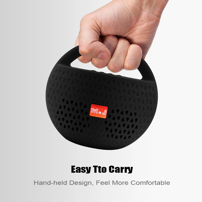 M & J беспроводной Bluetooth динамик мини портативный стерео музыка открытый Handfree