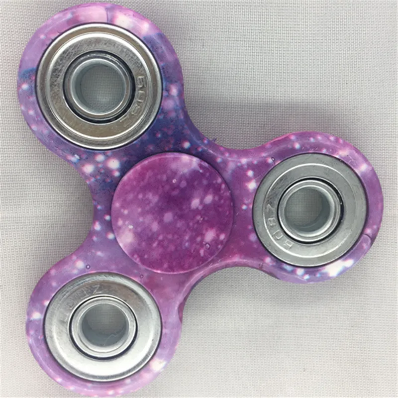 Anti stress spinner camouflage tri-spinner fidget spinners with bearing plastic camo child hand flag print 2017 lizun | Игрушки и хобби