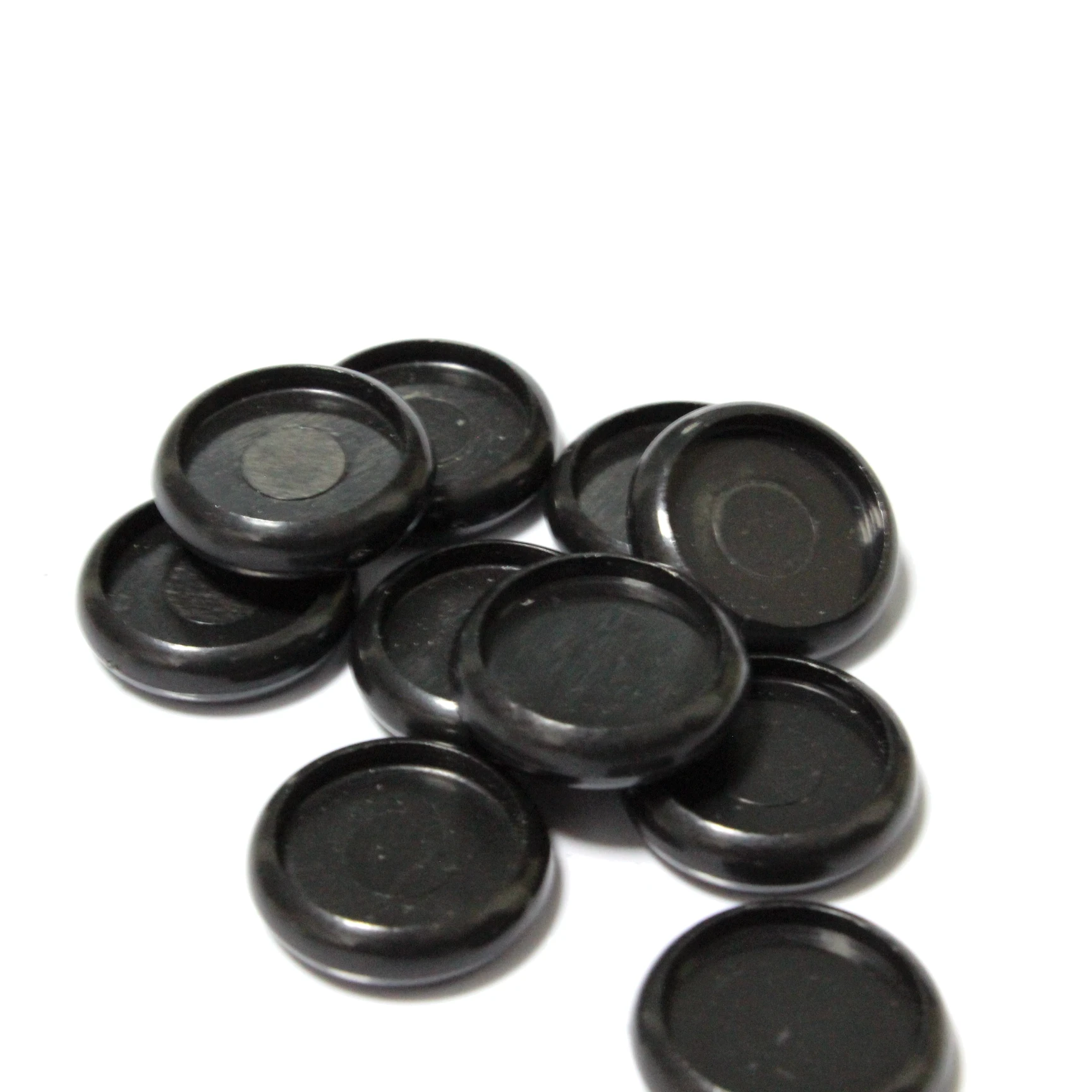 10pcs black 24 мм пластмассовый диск-Переплет свободная книга переплет кольцо диск дуга переплет тетрадь Arc переплет тетрадь т Грибное отверстие офисные принадлежности - Цвет: 10pcs black