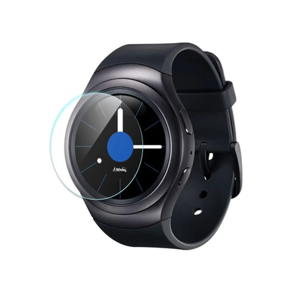 Закаленное стекло Защитная пленка для экрана Samsung Gear S2 классические Смарт