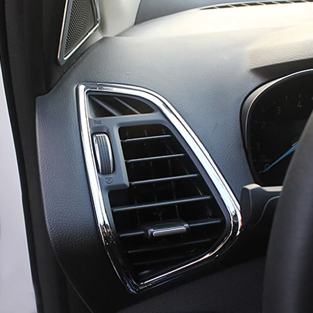Автомобильная Передняя боковая панель A/C накладка на вентиляционное отверстие