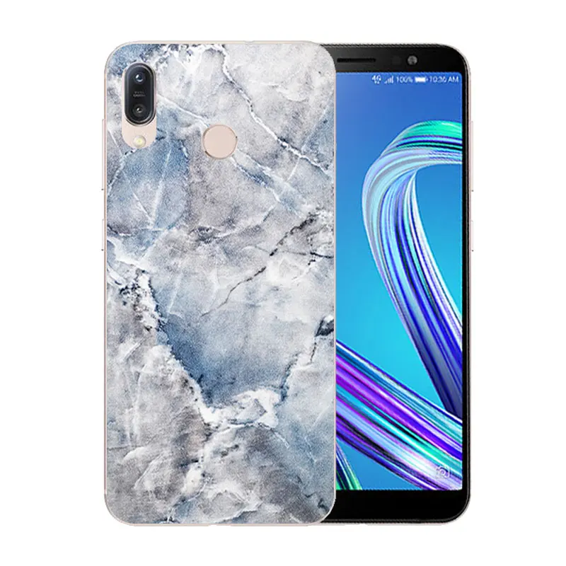 5 &quotдля Asus ZB555KL ультратонкий TPU Grimace чехол для телефона ASUS Zenfone Max M1 Мягкая