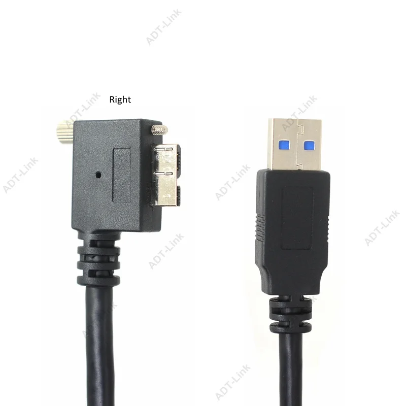 Видимый кабель для робота-машины прямой угол от USB AM до Micro B кабели промышленных